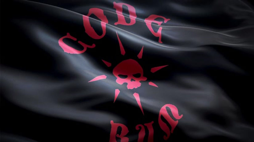 Code Rum Flag Motion Graphics